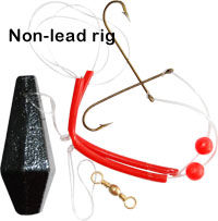 NO LEAD RIG bait-rigs.html jigging lure, weight —