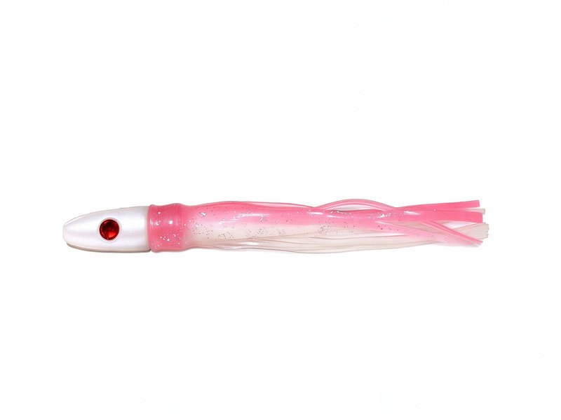 XZ-001 mini trolling skirt in Pink/White