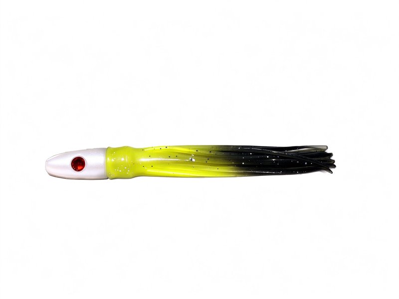 XZ-001 mini trolling skirt in Yellow/Black